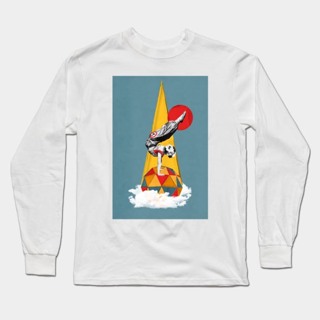 Vintage circus Long Sleeve T-Shirt by divangraphik